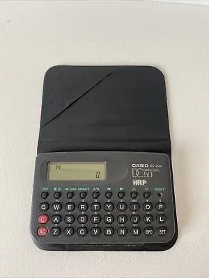 £3.99 • Buy Vintage CASIO DC-200 GY DATA-CAL Electronic Calculator Organiser Working