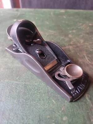 £30 • Buy  Vintage Stanley 9 1/2 Block Plane.   Made In England With Adjustable Mouth.