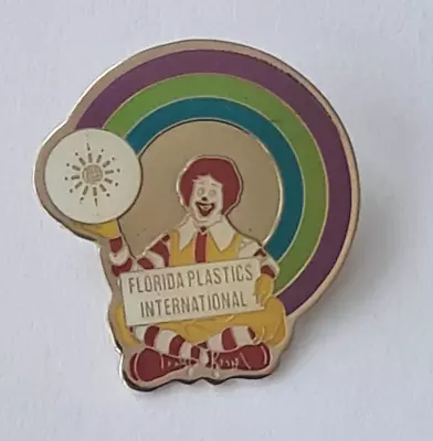 McDONALD'S Badge - 1990s Florida Plastics International Trade Partner • £4.99