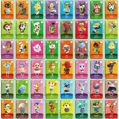 $4.39 • Buy Animal Crossing Amiibo Series 5 Game Cards 401-448 For Nintendo NS/3DS/Lite AU
