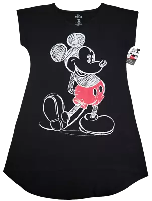 Official Disney Women's Mickey Mouse Sketch Nightgown Sleep Shirt! (S L 2XL) • $19.99