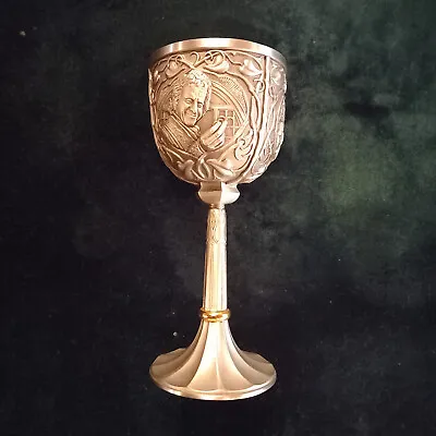 Lord Of The Rings Hobbit Noble Collection Shire Pewter Goblet • £94.80