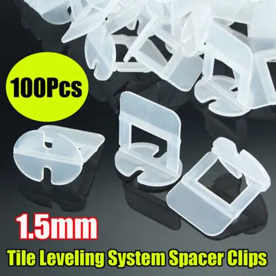 1.0mm-3mm Tile Leveling Spacer Wall Flooring Levelling Clip System Wedges Plier • £17.87