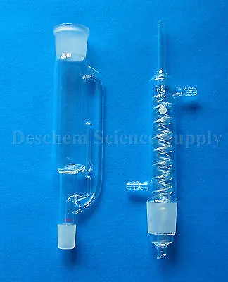 250mlGlass Soxhlet Extractor Body & Coil Graham CondenserLab Glassware • $56.99