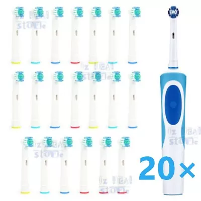 20× Electric Toothbrush Head Compatible For Oral B Replacement Precision Brush • $11.99