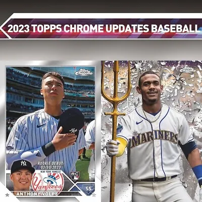 2023 Topps Chrome Update Autos And Parallels - Pick Your Card - Free Shipping • $4.98