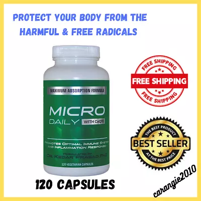 Authentic Micro Daily Supplement Boost Health Immunity Mix Of Vitamins 120 Cap. • $110