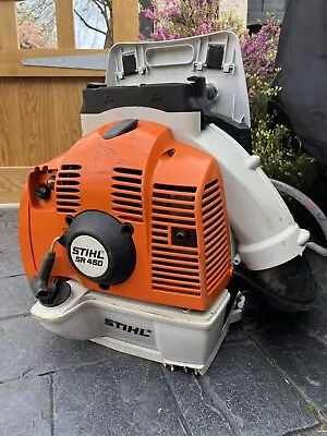 £10.50 • Buy Stihl Sr 450 Backpack Mist Leaf Garden Blower Breadsall Derby