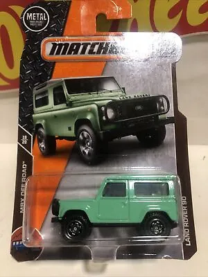 2018 Matchbox Mbx Off Road Land Rover 90 Green Mb65 Years • $2.99