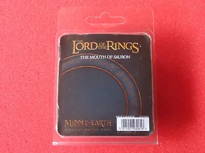 Games Workshop Lord Of The Rings LoTR Mouth Of Sauron Foot Mounted Metal Figures • £41.99