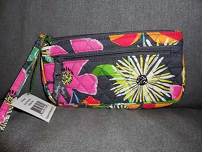 Vera Bradley Jazzy Blooms Wristlet New With Tags! #14558-138 • $24.95
