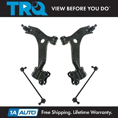 TRQ Front Lower Control Arms Ball Joints Sway Links Suspension Kit 4pc For Volvo • $157.95