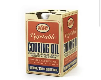 KTC Vegetable Cooking Oil Frying Catering Takeaway Long Life 20 Litres Box • £59.99