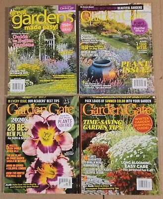 Garden Gate Magazines Lot Of 4 Flowers Gardens Plants Gardening • $15