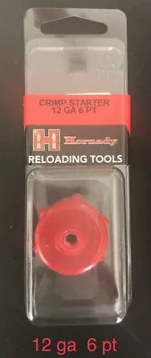 12 Ga.  Hornady- 6 Point  CRIMP STARTER  - Brand New • $14.95