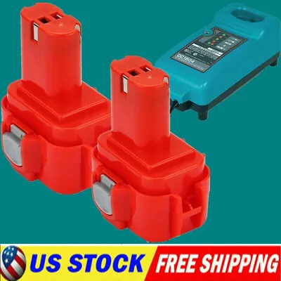 For Makita 9.6 Volt 3.6Ah Battery Or Charger 9100 9120 9122 9133 9134 9135 6222D • $345
