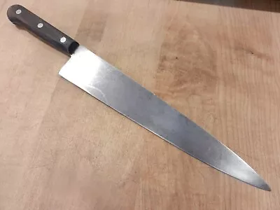 Vintage Dexter Southbridge Mass. Carbon Steel Chef Knife 12  Blade • $48