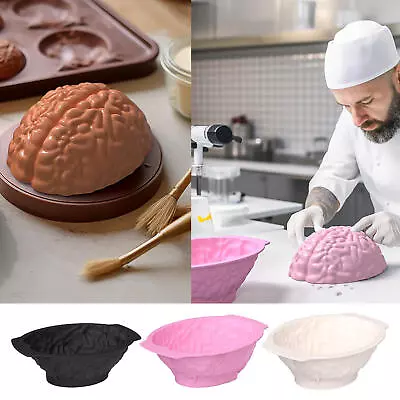 Brain Cake Mold DIY Silicone Mold For Cake Decoration Baking Tools 3 Color • $13.97