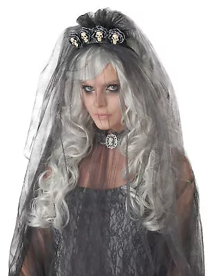 California Costumes Dead Bride Wig Gray ACC • $13.99