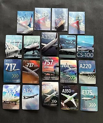 Pick And Choose From 19 Different Delta Trading Cards 2015 2016 And 2022 New! • $4.49