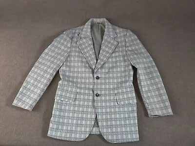 Vintage Kmart Plaid Blazer Jacket Coat R-38 Made In Japan Throwback Two Button • $20.22