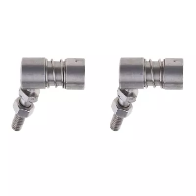 2X Stainless Steel Grade 304 Control Cable Throttle Ball Joint  Hardware • $10.09