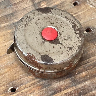 Small Vintage Tape Measure Measuring 3m England A1 Fisco Metal • £4.95