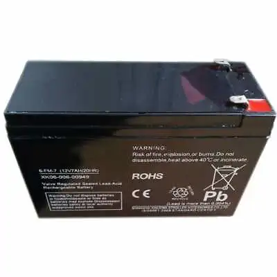 12v REPLACEMENT BATTERY FOR KIDS ELECTRIC RIDE ON CAR 6FM7 • £34.95