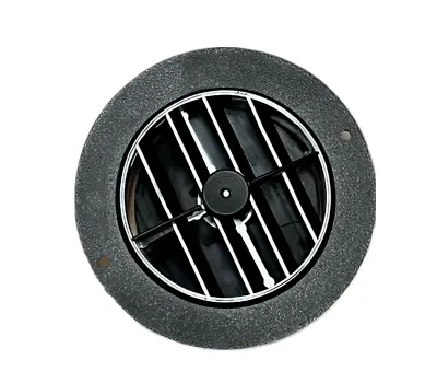 5 1/2  Face 4  Back Black Round Rotaire Grille Damper Heat AC Register Vent RV  • $5.75