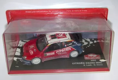 Ixo 1/43 Citroen Xsara WRC 2005 Monte Carlo Rally Loeb/Elena Mint In Box • £14.99