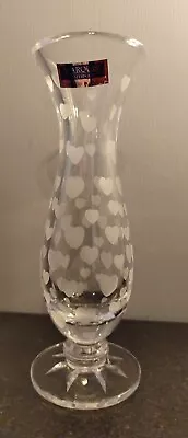 Vintage Waterford Crystal Heart Bud Vase • £12.50