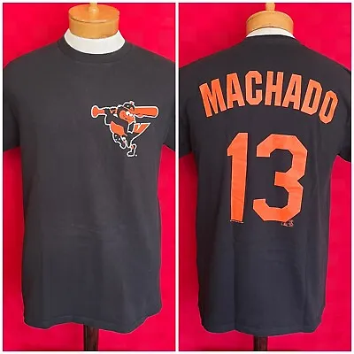 Baltimore Orioles #13 Manny Machado MLB Baseball Jersey Shirt Size Medium • $16.38