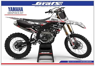 YAMAHA Complete Dirt Bike Graphics Kit YZ YZF WR F X 50 65 80 85 125 250 450 MX • $159