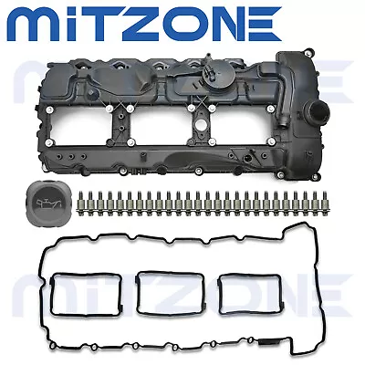 $93.98 • Buy Valve Cover W/ Gasket & Cap For BMW N55 135i 335i 535i 640i 740i X3 X5 X6 3.0L