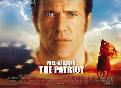 The Patriot Movie Poster - Mel Gibson - 12 X 16 Inches - Original UK Mini Poster • $13.96