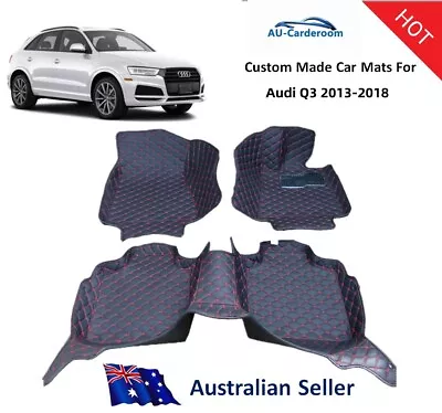 For  Audi Q3 2013-2018 Full Surrounded 3D Custom Tailored Car Floor Mats/Carpets • $128