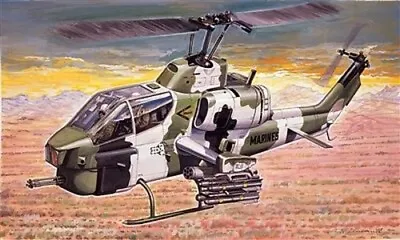 $16.44 • Buy Italeri AH-1 Super Cobra - Plastic Model Helicopter Kit - 1/72 Scale - #550160