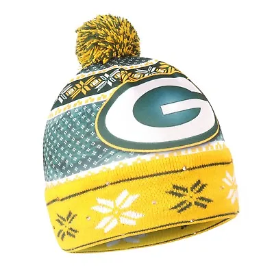 Green Bay Packers Forever Collectibles NFL UGLY Light Up Beanie FREE SHIP • $22.99