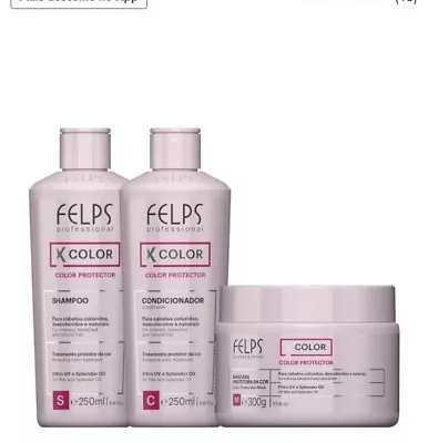 Kit Felps Professional XColor Trio (3 Produtos) • $108