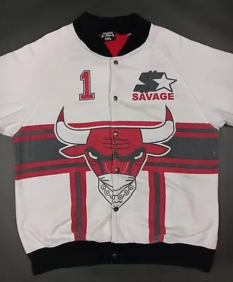 Legendary Status Mens Size 4XL Chicago Bulls Goat Basketball Thin Jacket  • $39.99