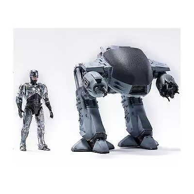 RoboCop ED-209 Vs RoboCop Battle Damage Exclusive 1/8 Action Figure 2-Pack • $84.99