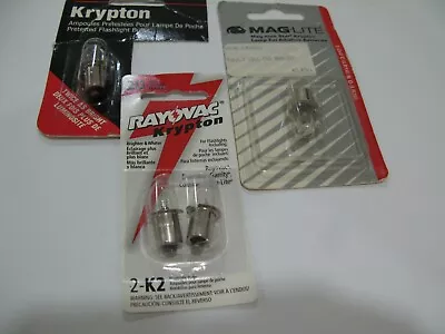 LMSA301 Mag Lite Replacement  + Rayovac 2-K2 K 13-2 • £12.49