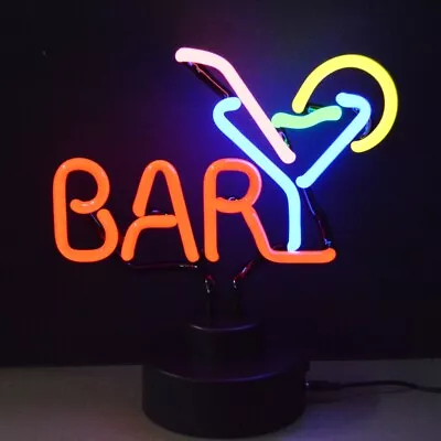 BAR MARTINI NEON SCULPTURE Lamp Sign • $137.66