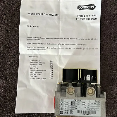 £18 • Buy Potterton Profile Gas Valve Kit. Part Number 5107225
