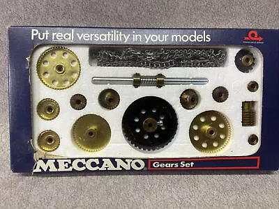 Meccano Gears Set In Original Box Stunning Kit . New Old • $58.15