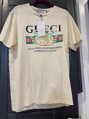 $542.97 • Buy GUCCI BNWT T-SHIRT WOMENS XL 100% Authentic Real Guccis Spring And Summer Collec