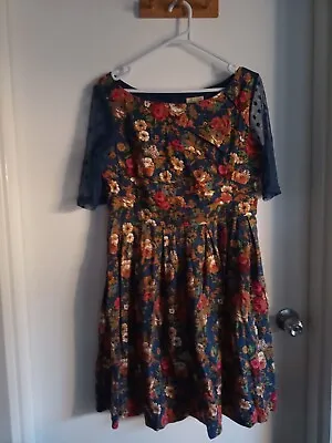 $6.13 • Buy Lindy Bop Size 14 Dress