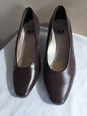 Air Flex Pump BROWN Faux Leather Women's 7M NEW WITHOUT BOX • $15.95