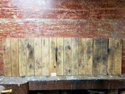$54.95 • Buy Reclaimed Wood Bead Board Tongue & Grove Dark Patina 19  Long 8 Pieces