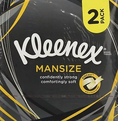 Kleenex Mansize Tissues Pack Of 2 • $24.59